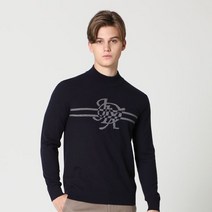 JDX 남성 로고포인트 반터틀넥 X2RFSPM11DN