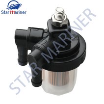6R3-24560 야마하 선외 모터 용 연료 필터 어셈블리 2T 4T 115HP 보트 엔진, 한개옵션0