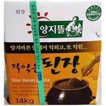 양지뜰 업소용 장류 잘익은 된장 14Kg 1EA, 2세트