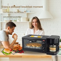 핫도그 기계 TABELL-3 in 1 아침 식사 기계 빵 제조기 토스터 전기 미니 오븐 핫도그 주방 요리 로티, 02 EU_01 110V