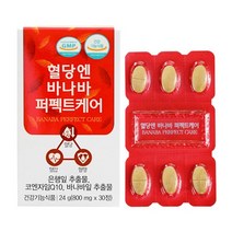 혈당엔바나바 혈당엔바나바퍼펙트케어 12개월분_3, 30정, 12개