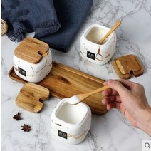 오일병추천 이케아오일병 이케아양념통 통후추그라인더 4종 세트노르딕 스타일 무광택 대리석 세라믹 조미료 항아리 기름과 소금 항아리 홈 조미료 상자 주방 조미료 병 뚜껑, 화이트 콤비네이션