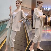 위위브렌 여성 정장 자켓 바지 세트