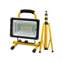 led 야간 작업등 옥외 조명등 건설 현장 비상 탐조등, 500W형 + 리튬 배터리 4개형