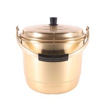 PN풍년 압력솥 비엔나 6인용 /양수압력솥/풍년압력밭솥/압력밭솥/스텐압력밥솥/스텐압력솥471683 L5, 황들통(중) /육수통/다목적통/황