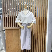 플레인반오픈블라우스C22E1FBL0202컬러