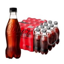 [본사직영] 코크제로 무라벨 370ml PET X 24입, 24개