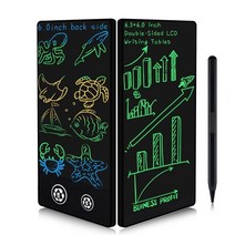 웹툰 액정 타블렛 트랙 드로잉 패드 태블릿 6.5inch 양면 lcd 쓰기 초박형 휴대용 전자 보드 낙서 낙서 메모 officeamp home 189, 협력사, 검은 색
