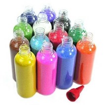 색모래(100g)문구 만들기 꾸미기재료 색모래, 쿠팡 갈색