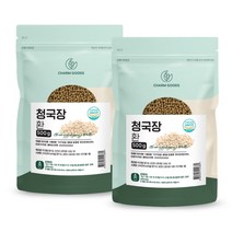 간편하게 매일 Charm Goods 청국장환 500g X2 국산 콩, 2개