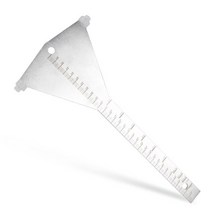 AXI휴대용 자전거 캘리브레이터 스케일 마크 림 드레싱 프레임 센터링 게이지 교정기, 01 Steel