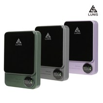 루니스 맥세이프 보조배터리 20W 고속 충전 +맥세이프링 +USB케이블, 그린 (10000mAh)