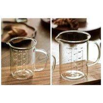 이유식 유리비커 베이킹 계량컵 커피서버 멀티계량컵, 계량컵 (MC03 1000ml)