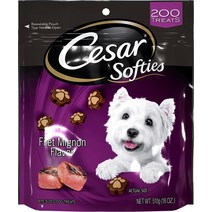 Cesar Softies 필레 미뇽 도그 트리트 18온스 백