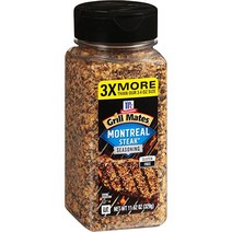 McCormick 그릴 메이트 몬트리얼 스테이크 시즈닝 11.62oz