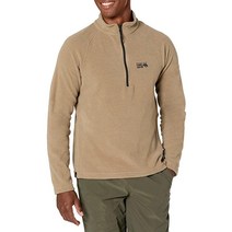 Mountain Hardwear 남성용 표준 폴라텍 마이크로플리스 1/4 지퍼 하드웨어 네이비 미디엄