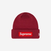 슈프림 뉴에라 박스로고 비니 카디널 - 22FW Supreme New Era Box Logo Beanie Cardinal 22FW213336