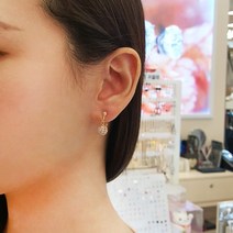 볼라레 14K귀걸이 미러볼 귀걸이 귀찌 GF103