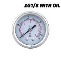 휠캡 tpms 젠더 자동차 휠 프로텍터 락볼트 Y50z 축 수압 게이지 스테인레스 스틸 쉘 스레드 연결 휴대용 진공 압력, 0-4Mpa+03
