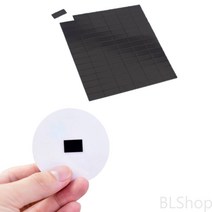 사각 조각 고무 철지 전단지 홍보물 자석 테이프 스티커, 30 x 10mm (75P)