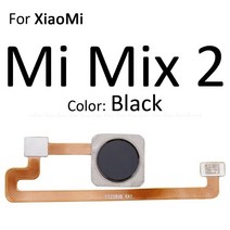 고화질 북 스캐너 양면 스캔 고급 스캔기 지문 스캐너 커넥터 Xiaomi Mi 8 6 Lite SE Mi5S 믹스 Max 2 3 플, 12 For Mi Mix 2 Black
