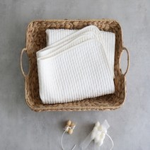 인견누빔원단 피그먼트 꼰사인견 양면줄누비 아이보리