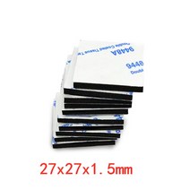 림테이프 자전거튜브 자전거 폼 양면 접착 테이프 eva 스티커 설치 고정 패드 가정자동차사무실 액세서리, 1.5mm, [08] black 27x27mm, 100pcs