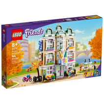 레고 41711 프렌즈 아트 스쿨 레고하우스 3층 건물 미술학교 아트스튜디오 창의력 상상력 브릭 블럭 놀이 세트