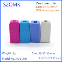 정션박스 분전함다채로운 szomk 전자 플라스틱 케이스 (4 개) 에 대 한 usb 인클로저 40*17*10mm 프로젝트, 01 p공구툴ple