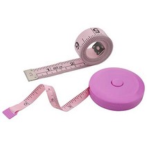 Edtape 2PCS Measuring Tape for Body Soft Tape Measure for Body Sewing Fabric Tailor Cloth Craft Meas, 1, pink purple+pink