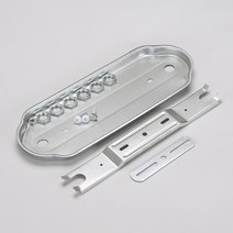 형광등후렌지 AL현대볼트 후렌지, 단품