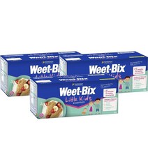 새니테리엄 위트빅스 리틀 키즈 에센셜 시리얼 400g Sanitarium Weet bix Little Kids Essentials Cereal, 3팩