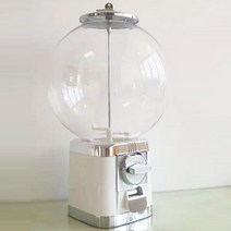 네스프레소 일리 캡슐 커피 자판기 뽑기 머신 수납함 정리함 가정용, 1개, 화이트 바디 + 실버 커버