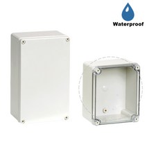 박스코 하이박스 전기박스 볼트타입 방수 ABS 플라스틱 투명커버 밀폐형 100x100x100mm BC-ATS-101010