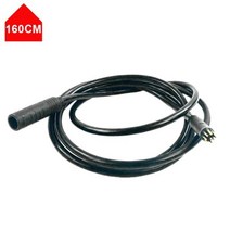 전기자전거개조 모터 파워미터 스템 부품 60130160cm 9Pin EBike 자전거 암수 커넥터 연장 케이블 (자전거 교환 용) 액세서리, 분홍색