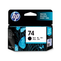 HP 정품 잉크 No.74 CB335WA OJ J5780/Photosmart C5240 C5280 C4280 C4345 C4385 C4480 C4580 C4599 D5360, 검정