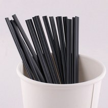 1000개 십스틱 일회용 커피스틱 블랙 18cm 벌크