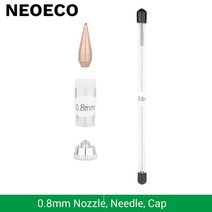 에어페인팅 피규어도색 프라모델공구 에어브러쉬 키트 0.3mm 0.5mm 0.8mm 휴대용 다 적 정밀 고정 듀얼 액션 트리거 2cc 5cc 13cc 중력 페인트 스프레이 건, 주황색