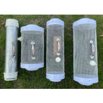 장수말벌 트랩 포획통 잡는 기계 포획기 원형, 15리터 복층 철망 모델