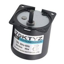 산업용부품 전기장비 기계모터 220V AC 40W 저속 기어드 모터 70KTYZ 영구 자석 동기 모터 가변 방향 고, 16 30 분당회전수