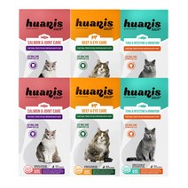 휴애니스 스케일러 플러스 고양이 치석제거 3종 2개씩 6개 150g, 1개, 연어2소고기2참치2, 25g