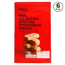 M&S 막스앤스펜서 미니 올 버터 스코틀랜드 쇼트브레드 핑거스 125g 6팩