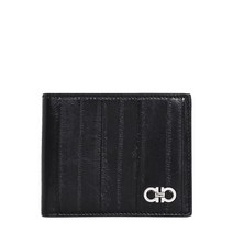 페라가모 명품페라가모 23SS 블랙 간치니 반지갑 66 A120 0758318 758318