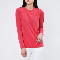 스카이패션 여성 기능성 스트레치 스판 라운드 긴팔 티셔츠 IS104