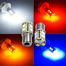 12V-24V 5050 12발 싱글 더블전구 LED전구, 더블/블루LED