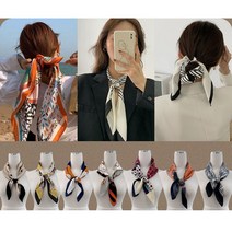 포스트로드 정사각 여성 스카프
