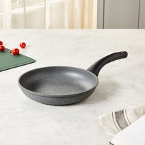 모던하우스분당점 레인포레스트 블랙 스톤코팅 인덕션겸용 프라이팬 24CM, 레인포레스트 블랙 프라이팬24CM, 1개