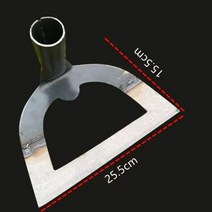 잡초제거 원예 잡초 제거를 위한 정원 도구 마체테 제거제 심기 야채 풀기 토양 제거용 손, 25.5cm