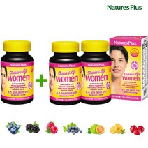 2+1행사/네이처스플러스 소스오브라이프 종합비타민 우먼 60정 총3병 3월분 여성 종합 비타민 영양제 선물 추천