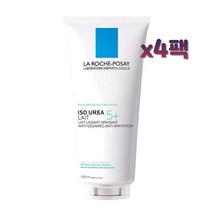 라로슈포제 이소 우레아 바디로션 극건성용 200ml x4팩 Lait Lissant Apaisant